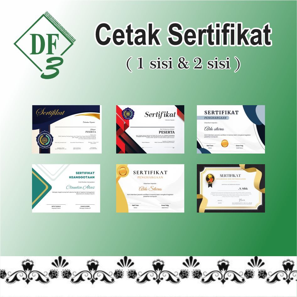 

Cetak Sertifikat