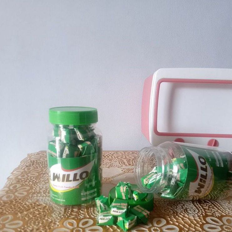 

[KODE PRODUK K7AIZ8394] Permen Cube Hijau Willo isi 60 ⭐⭐⭐⭐⭐