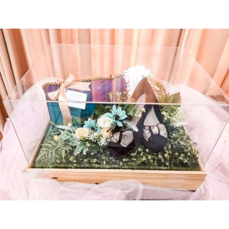 

baki seserahan ukuran XL tinggi mika 30cm