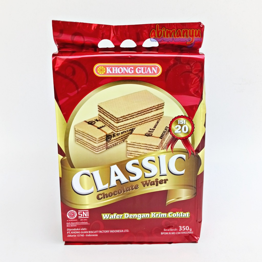 

Wafer Clasic Khong Guan 350 gram