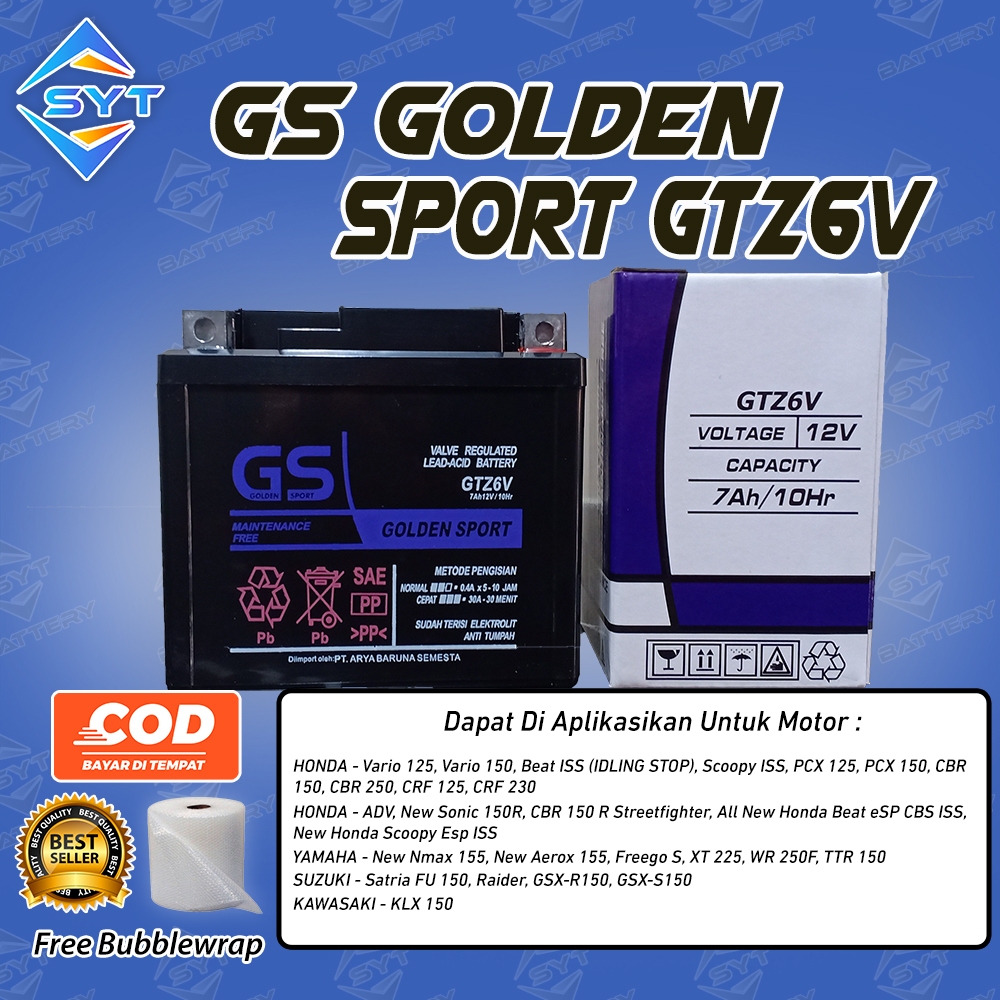 Aki Motor CBR 150, CB 150R Facelift, KLX 150, ADV GTZ6V GTZ7S GS Aki Kering MF