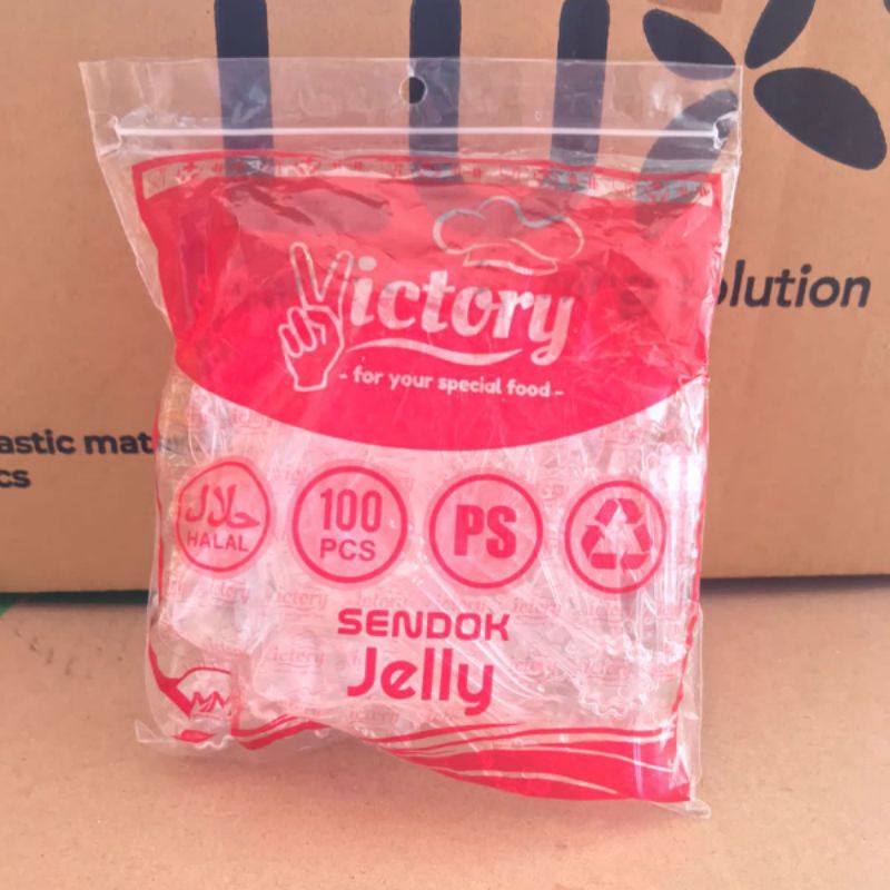 

Sendok Jelly Victory isi 100 pcs / sendok kue