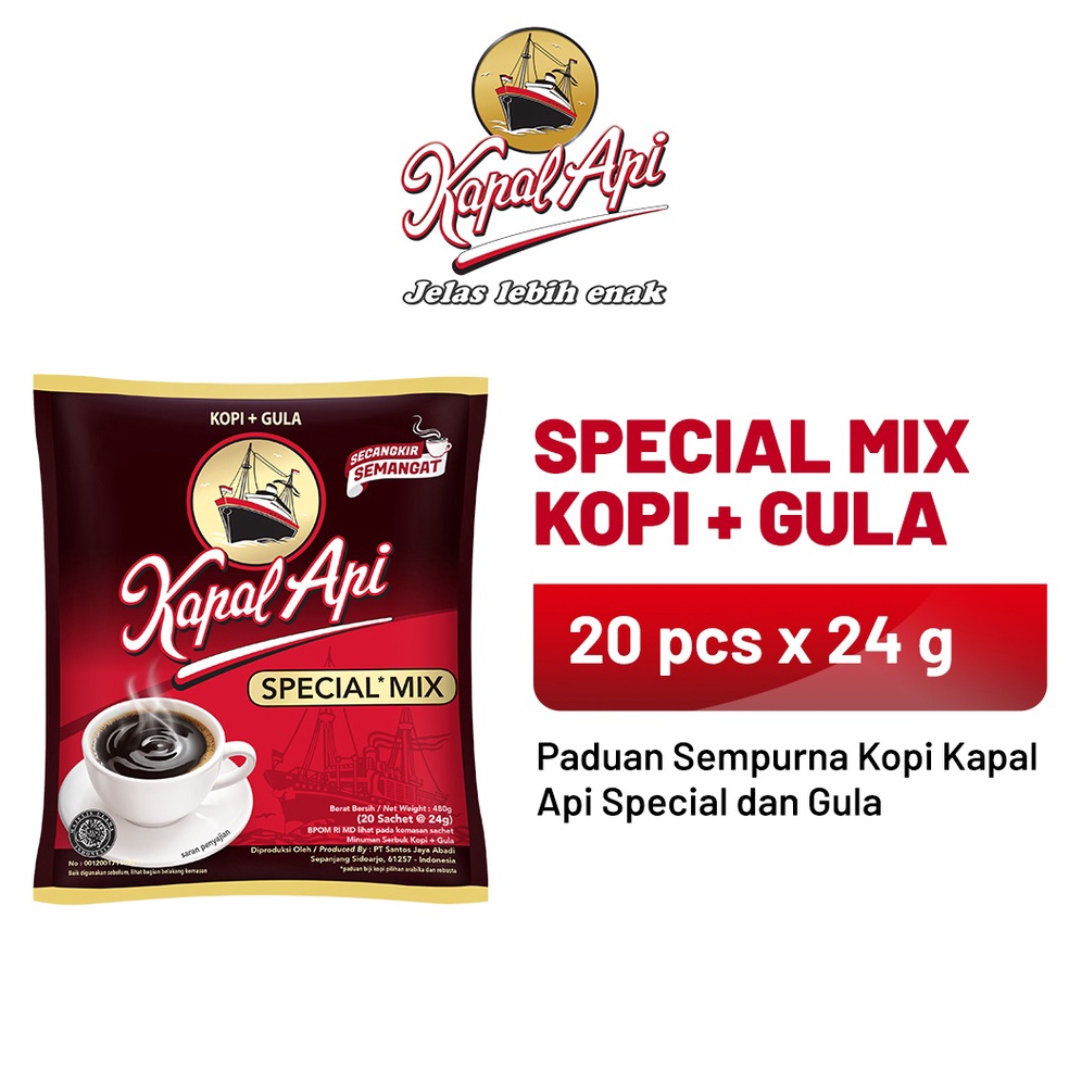 

93 KAPAL API Special Mix 1 Bag (20 x 23 gr) Ready stock