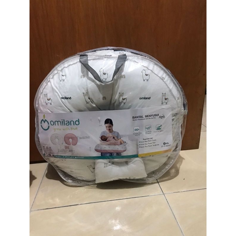 bantal menyusui omiland dan sofa bayi preloved / bekas / second