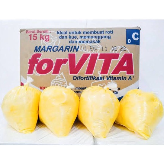 

[COD BR97] Forvita Mentega Margarine REPACK 500gr, 1KG hifvo