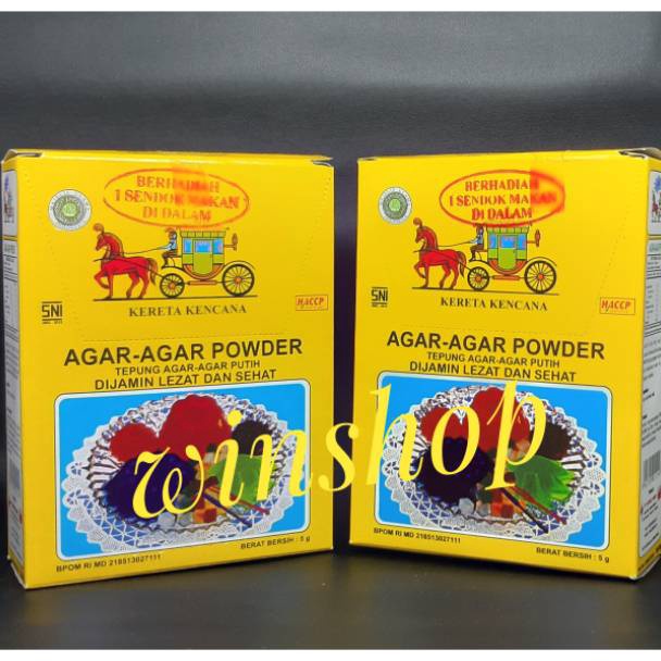 

Terk!!ni KERETA KENCANA AGAR-AGAR POWDER (12 Pcs) Serba Murah