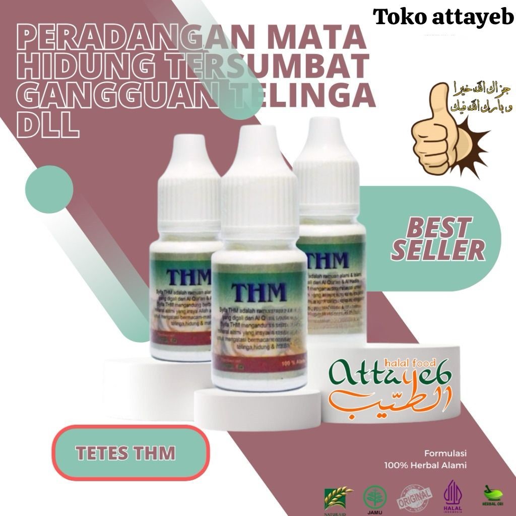 THM Herba Tetes Telinga dan Hidung THM 12ml