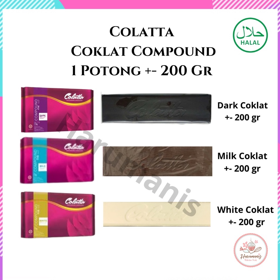 

[KODE PRODUK DQ68K9735] Colatta Coklat Batang +- 200gr Dark Coklat Milk Coklat White Coklat