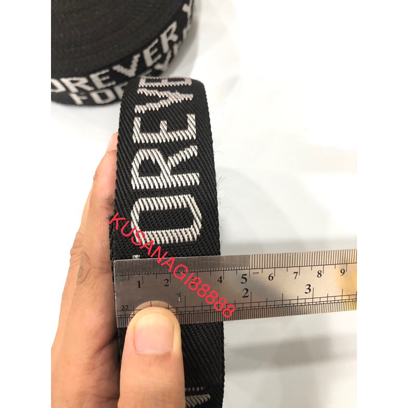 Webbing / Tali Tas / Bisban 4cm Ht motif 30y