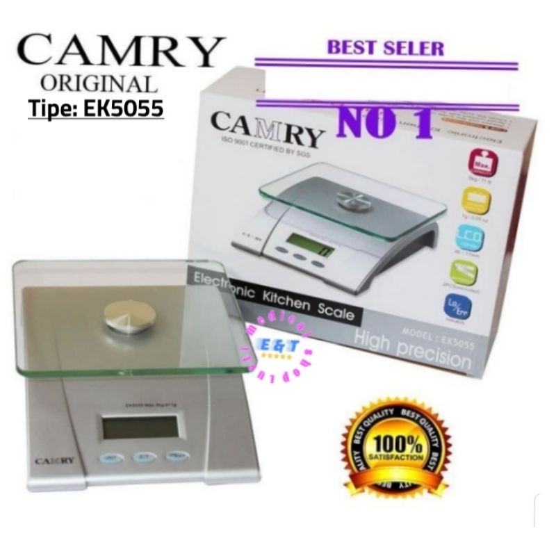 Camry Timbangan digital Camry EK 5055 Timbangan buah Timbangan kueh Timbangan Camry original
