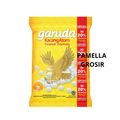 

GARUDA KACANG ATOM MANIS GURIH JUMBO - NETTO 120GR