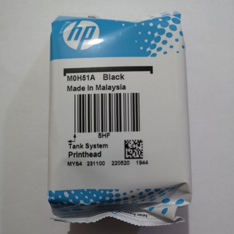Print Head HP Deskjet GT5810 / GT5820 Original Black & Color / Cartridge Deskjet GT 5810 GT 5820