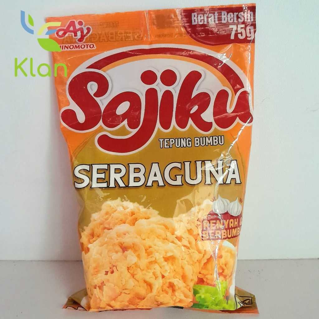 

SAJIKU TEPUNG SERBAGUNA 75GR/ SAJIKU TEPUNG BUMBU SACHET