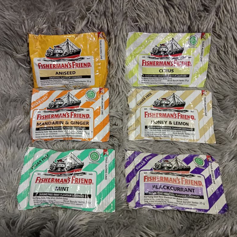

[✵N48>] FISHERMAN'S FRIEND 25g exp2024 kemasan lecek Promo Terupdate