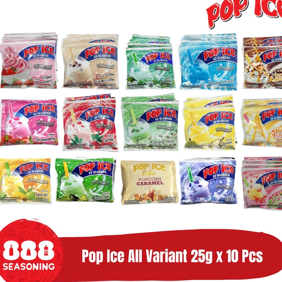 

[KODE QRY8C] POP ICE BLENDER ALL VARIANT 25g 10 SACHET 1 RENCENG
