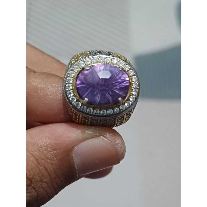 NATURAL AMETHYST (QUARTZ) + MEMO