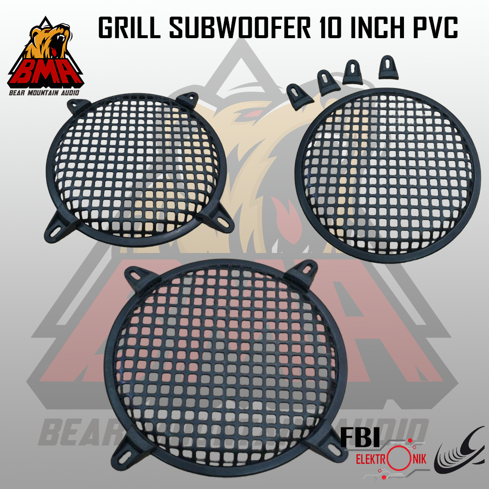 Ram speaker 10 inch plastik / tutup speaker 10 inch plastik / Grill 10 PVC