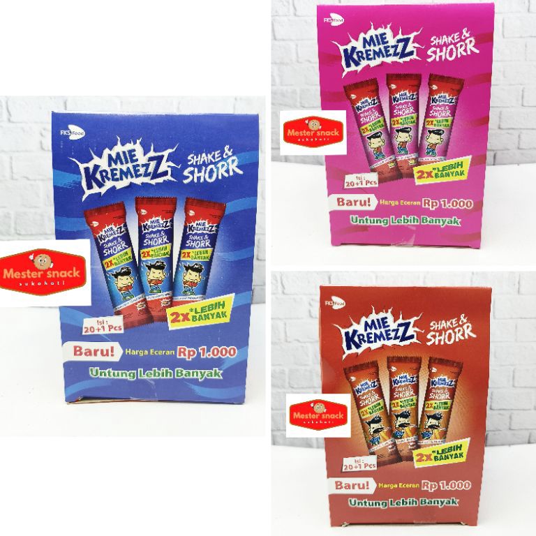 

Terk1n1 Mie Kremez Shorr Eceran 1000 (1 pack isi 20 + 1 pcs) Top Discount
