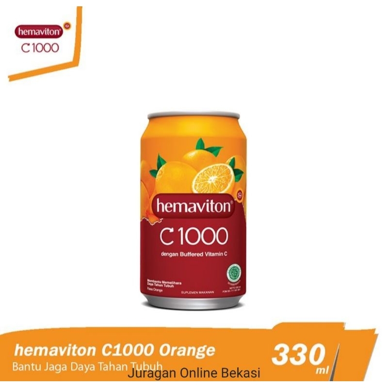 

HEMAVITON C1000 ORANGE CAN [330ml]