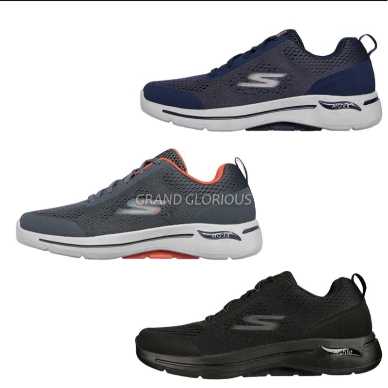 SEPATU PRIA SKECHERS ARFIT TRAINER TALI