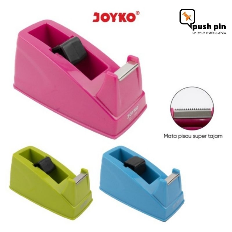 

Joyko Tape Cutter / Tape Dispenser / Pemotong Pita Perekat TC-111