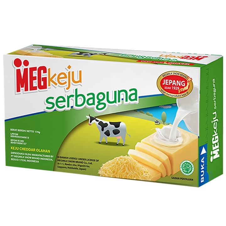 

[KODE WRYIA] Keju Cheddar - Cheese Cheddar Meg Serbaguna 160gr