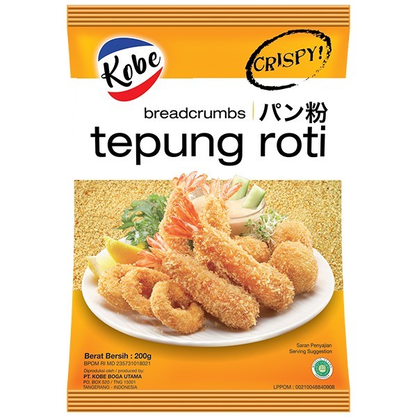 

Kobe Tepung Breadcrumbs Roti 200 g