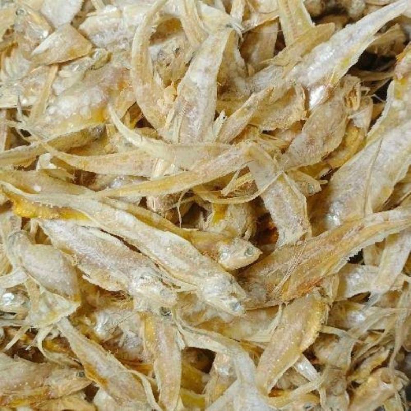

Ikan Asin Bulu Ayam khas Bagan 100gram Dari Sinaboi