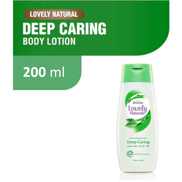 Emeron Skincare Bodylotion Lovely Natural Green (Besar)