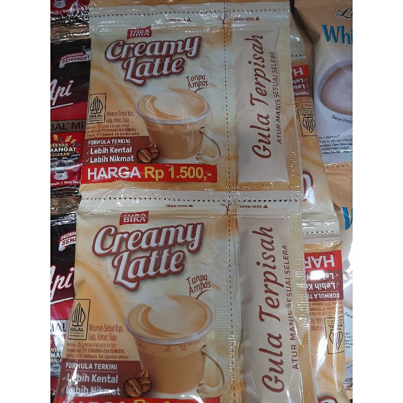 

(10 SACHET) KOPI TORABIKA CREAMY LATTE 25 GRAM