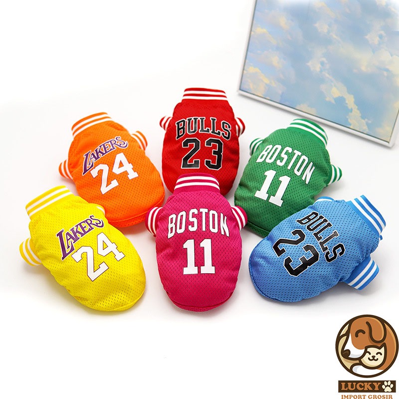 Baju Anjing Kucing Basket Jaket Lucu Besar Kecil Poodle Shitzu