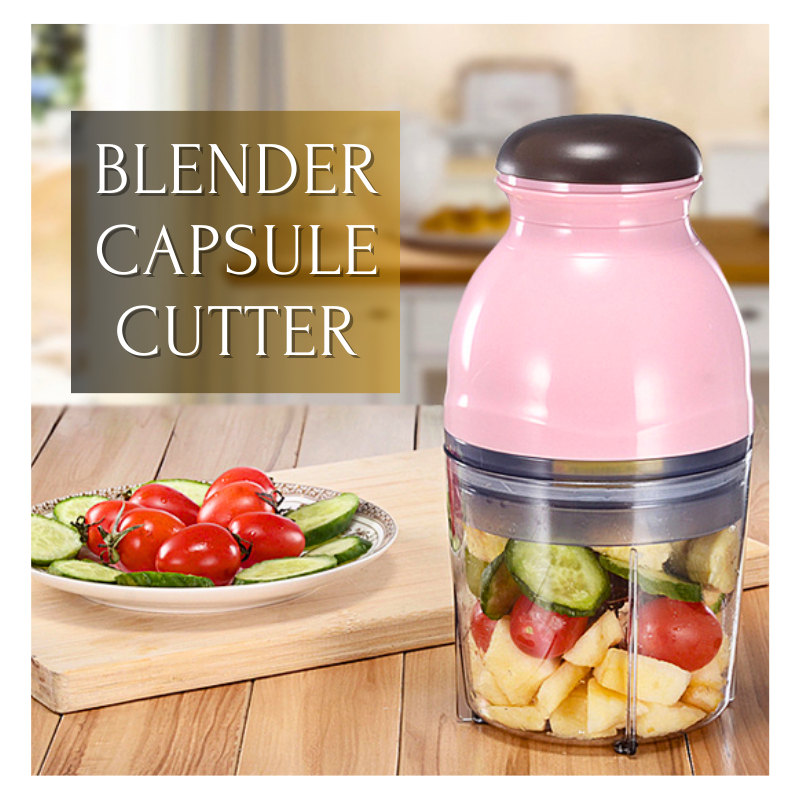 ✔️FLA⚡H⚡ALE✔️ BLENDER CAPSULE CUTTER QUATRE / BLENDER KAPSUL FOOD PROCESSOR / PENGGILING DAGING BUAH