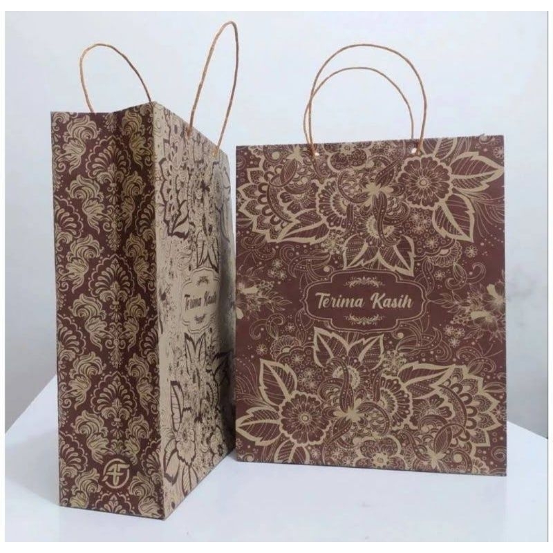 

50PCS PAPER BAG 23X17X6