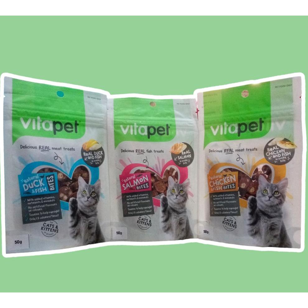 JERHIGH VITAPET CAT BITES 50GR