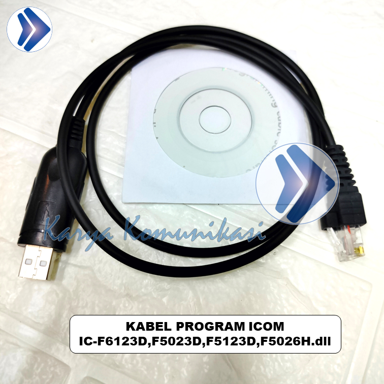 KABEL PROGRAM RIG ICOM IC-F6123D IC-5023D