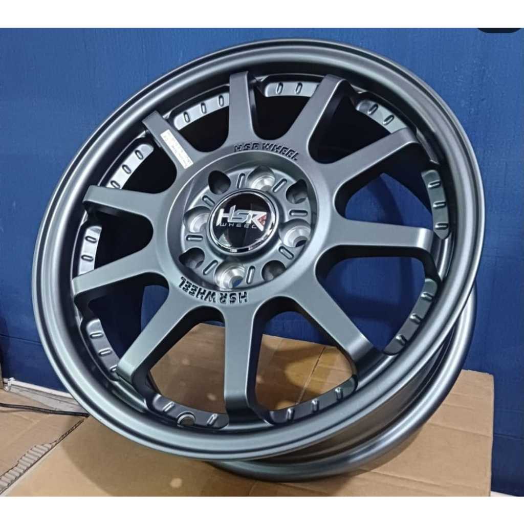 VELG HSR GYMKANA BOROKO 01 HSR R15X6,5 HOLE 4X100 ET42 GREY