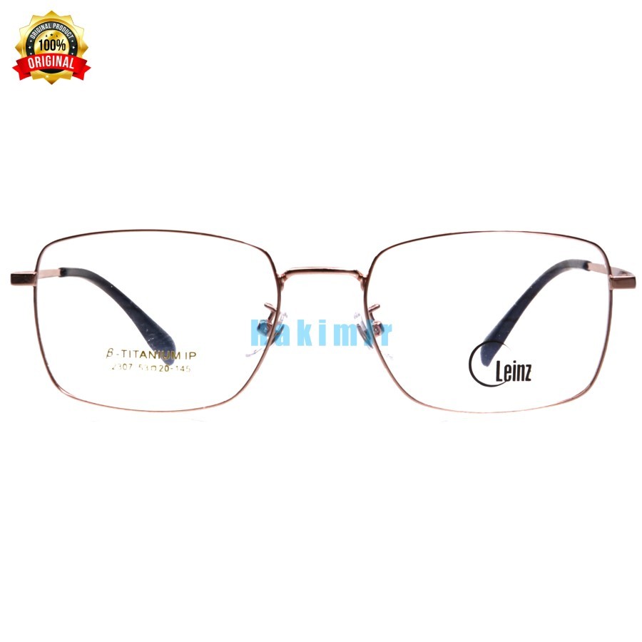 Frame Kacamata Leinz BT2307 C02 B-Titanium Original