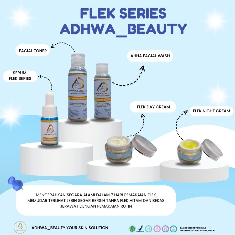 Paket Flek bandel Cream melasma Cream flek susah putih Cream glowing BPOM