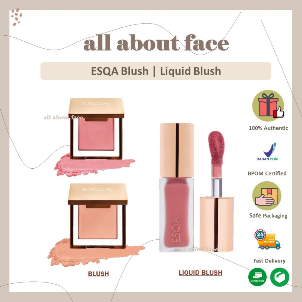 ESQA Blush READY | Esqa Blush On | Esqa Liquid Blush | allaboutface