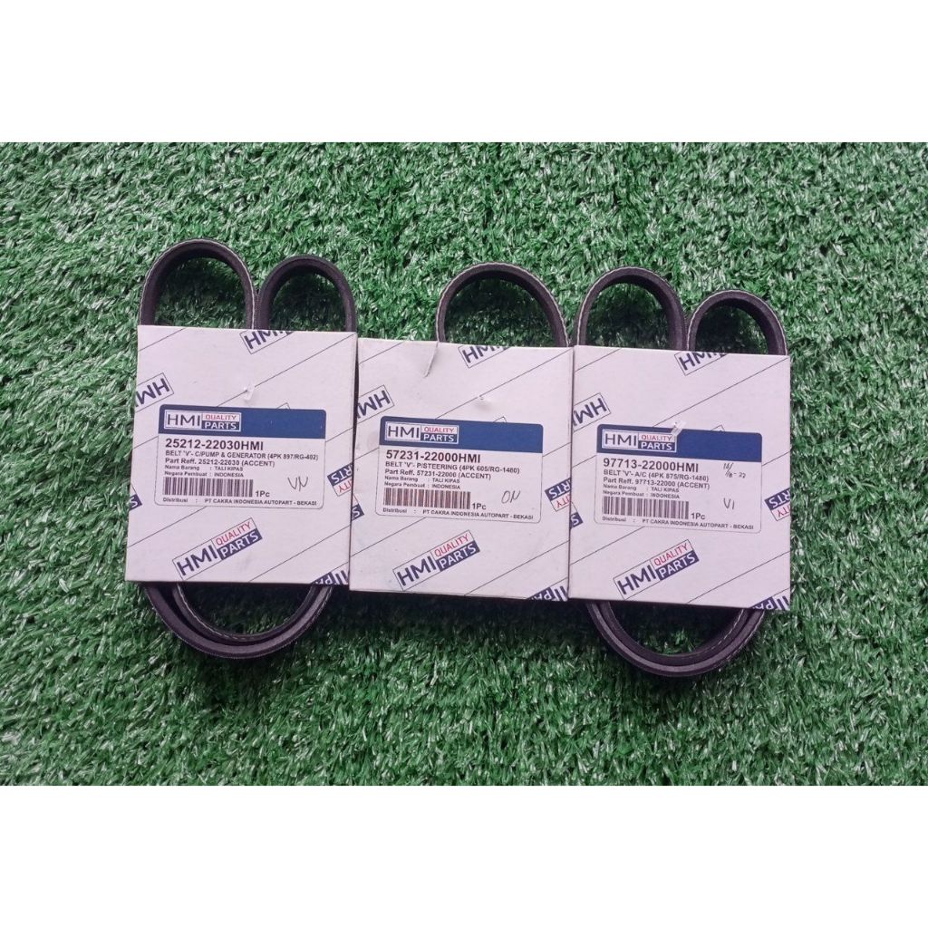 FAN BELT TALI KIPAS VAN BELT HYUNDAI ACCENT CAKRA