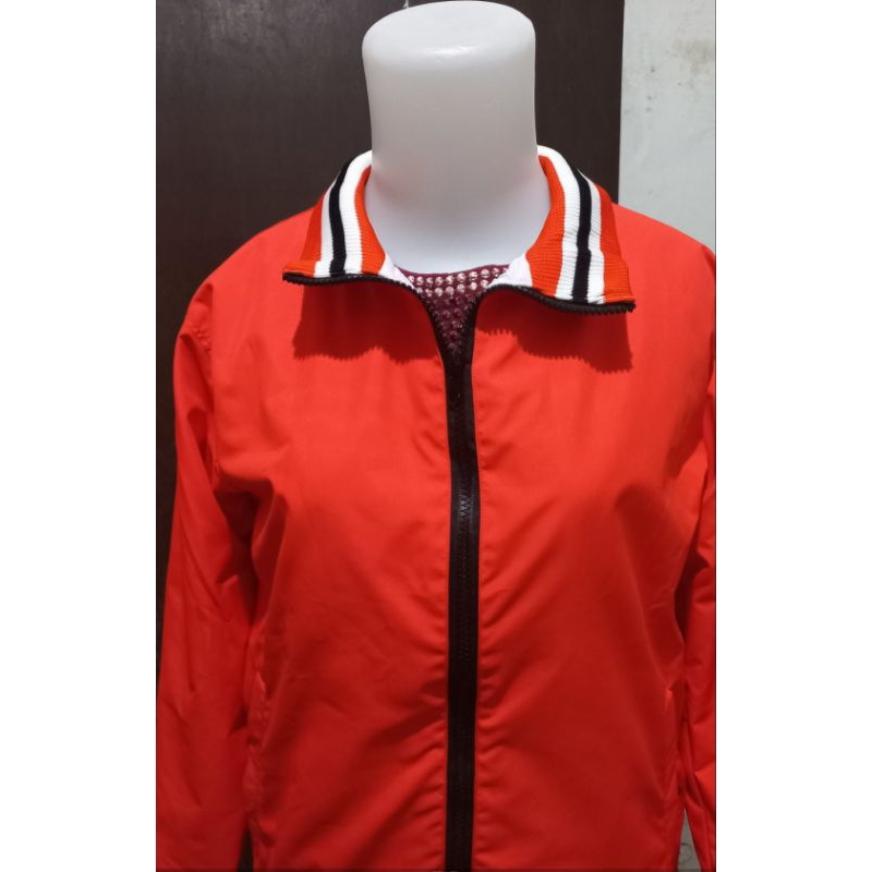 Jaket Bomber Orange