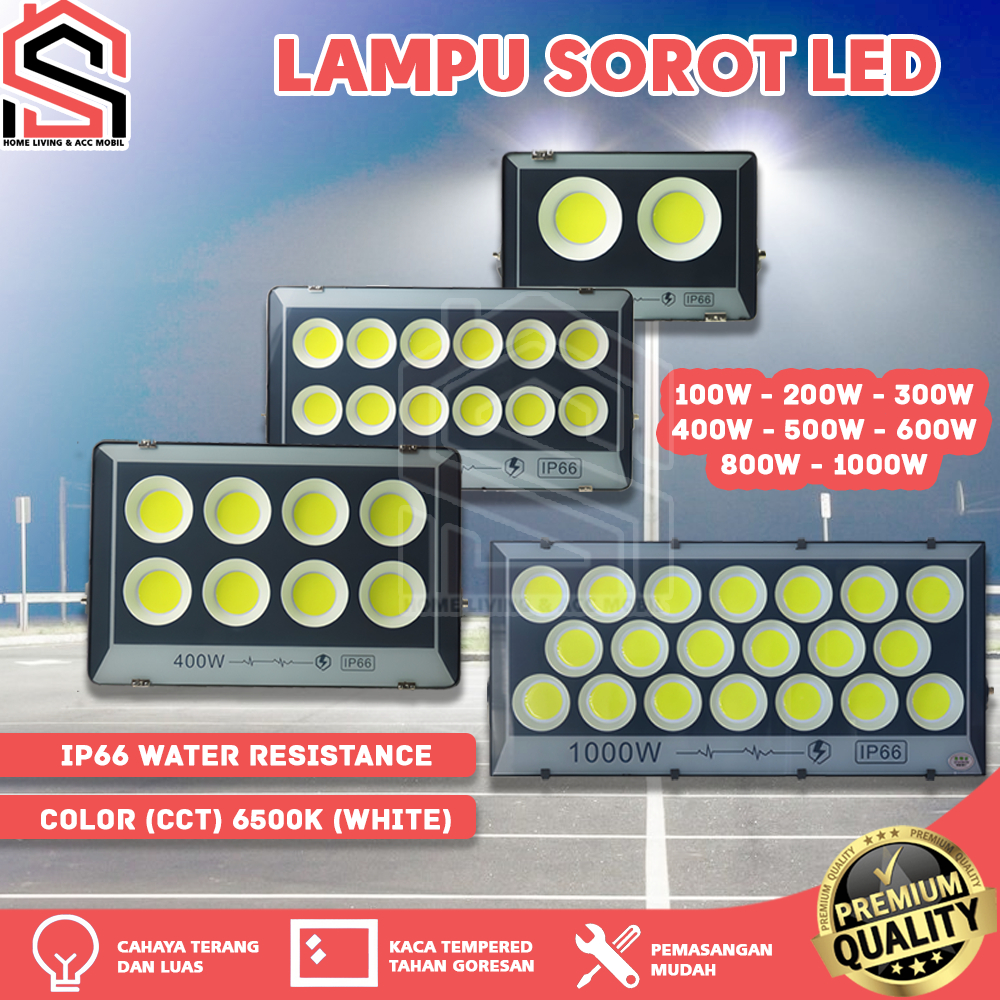 Lampu Sorot / Eksterior Anti Air Lampu Sorot / Lapangan Pencahayaan - Lampu Sorot Eksterior Waterpro