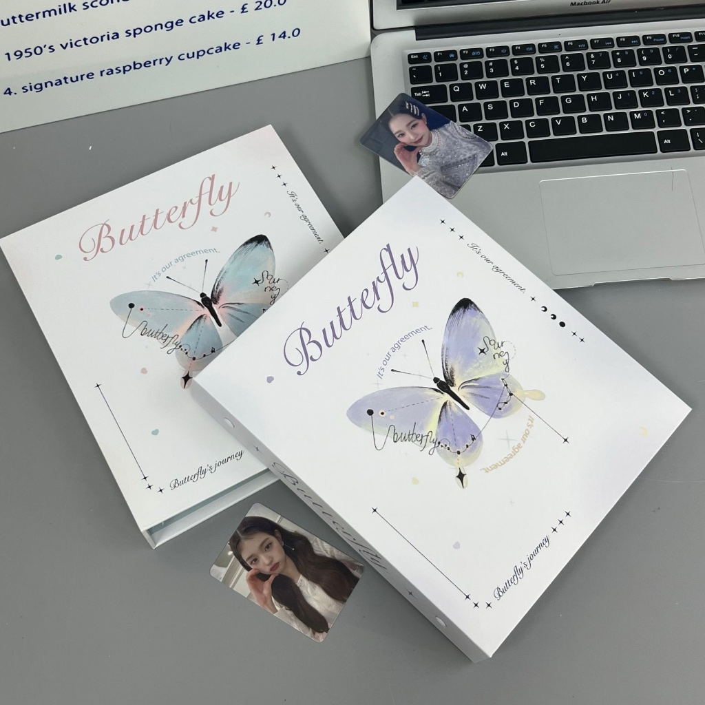 [A5 Wide] Moonjin Studio Butterfly Binder Photocard Album
