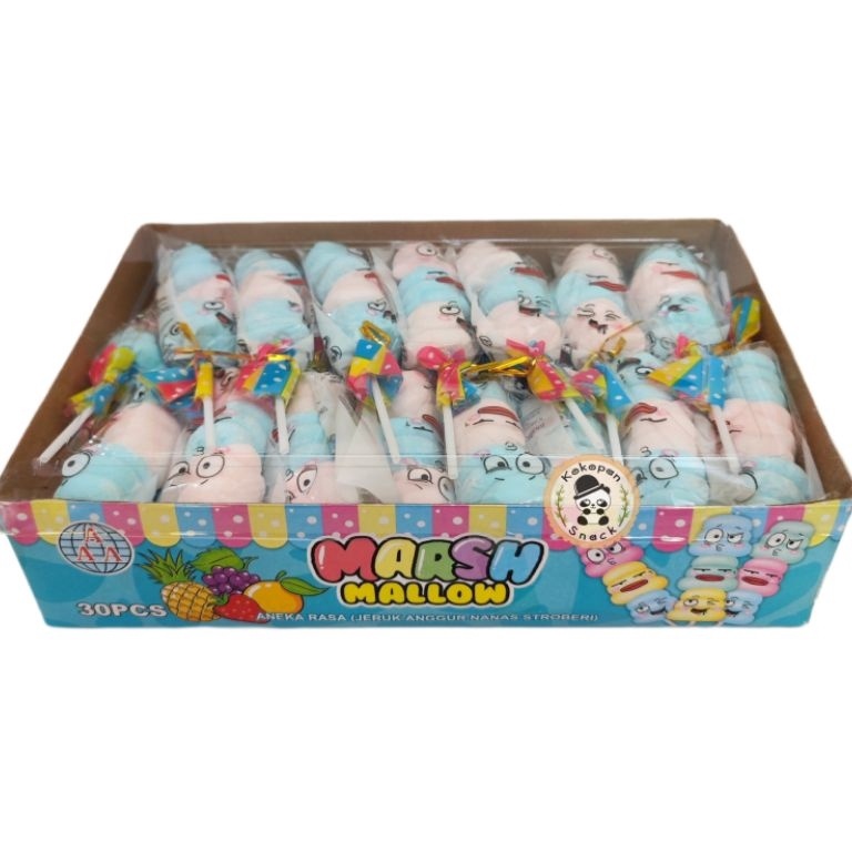 

Terk!ni AAA MARSHMALLOW SATE BOX ISI 30 Out of Trend