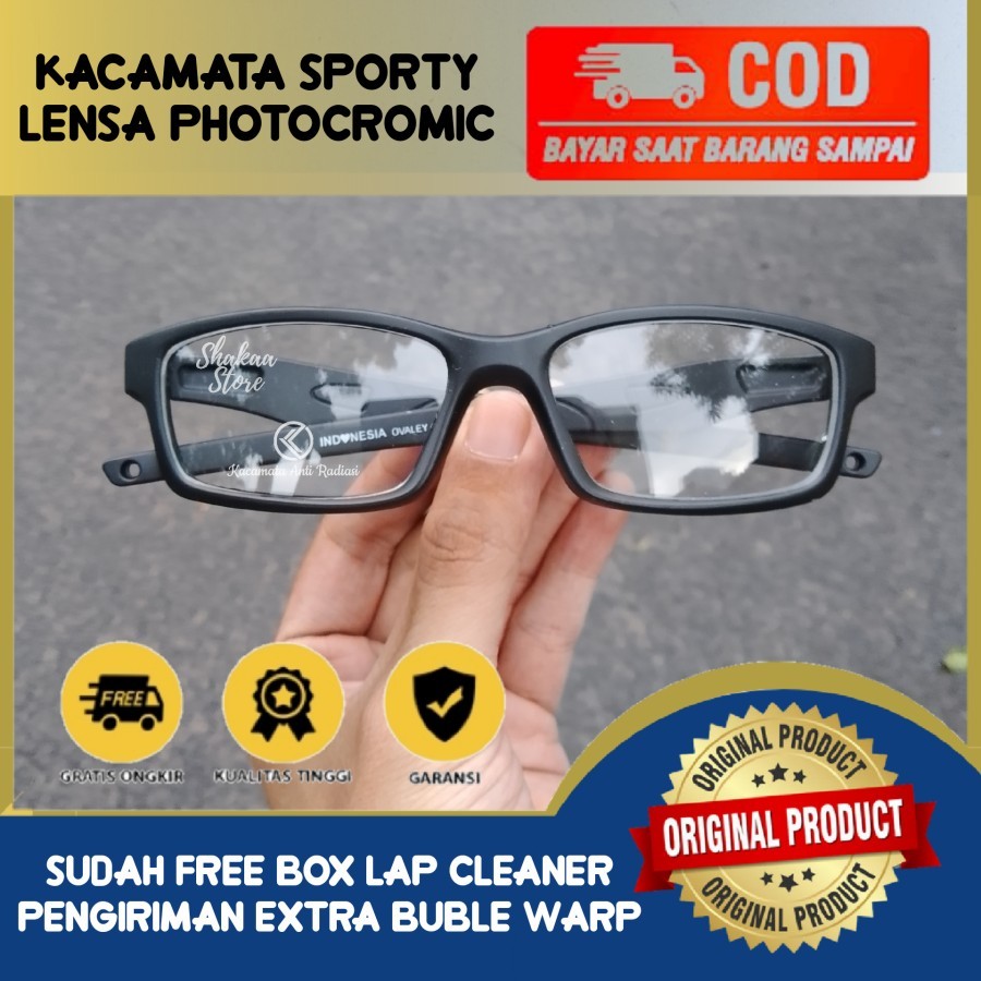 Kacamata Sport/kacamata minus pria/kacamata photocromic/lensa radiasi
