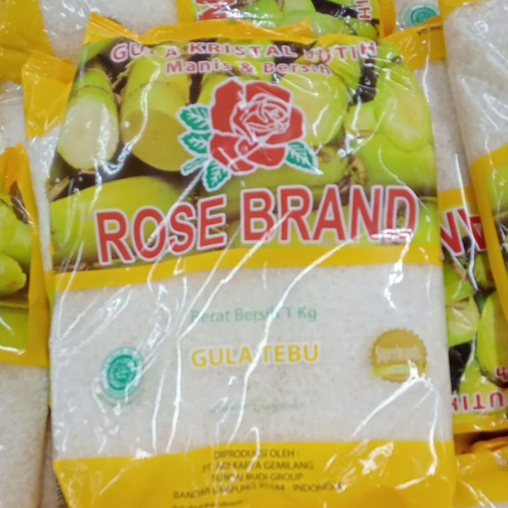 

[KODE PRODUK ML0jk3449] RMY-SPM ROSE BRAND GULA PASIR TEBU 1 KG RAMAYANA CENGKARENG