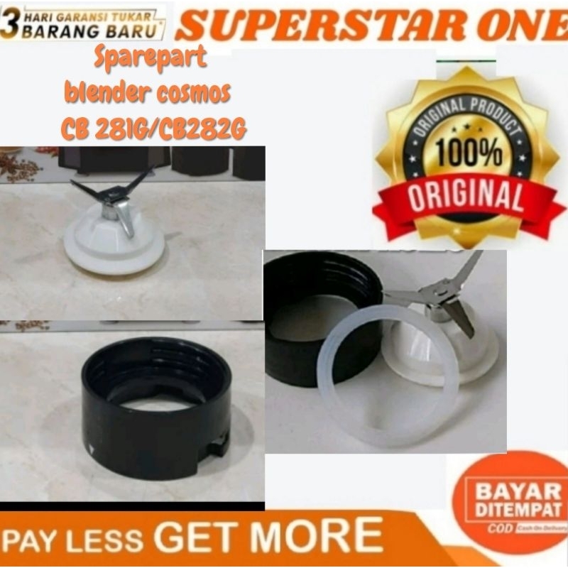 sparepart blender cb 281g/cb 282g cosmos original