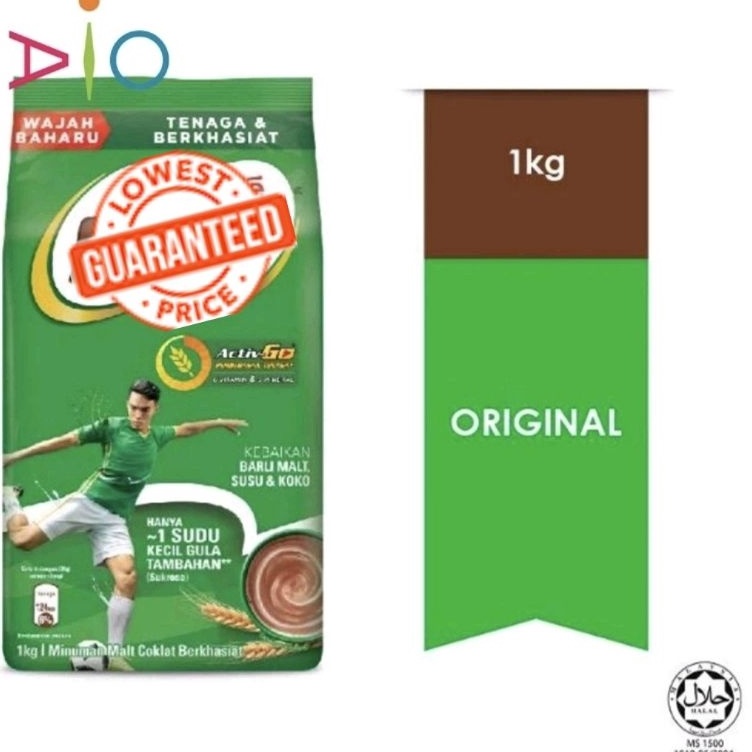 

➭Best❆➬ MILLO Activ-Go Bubuk Malt Coklat Malaysia 1kg Z39 ➩