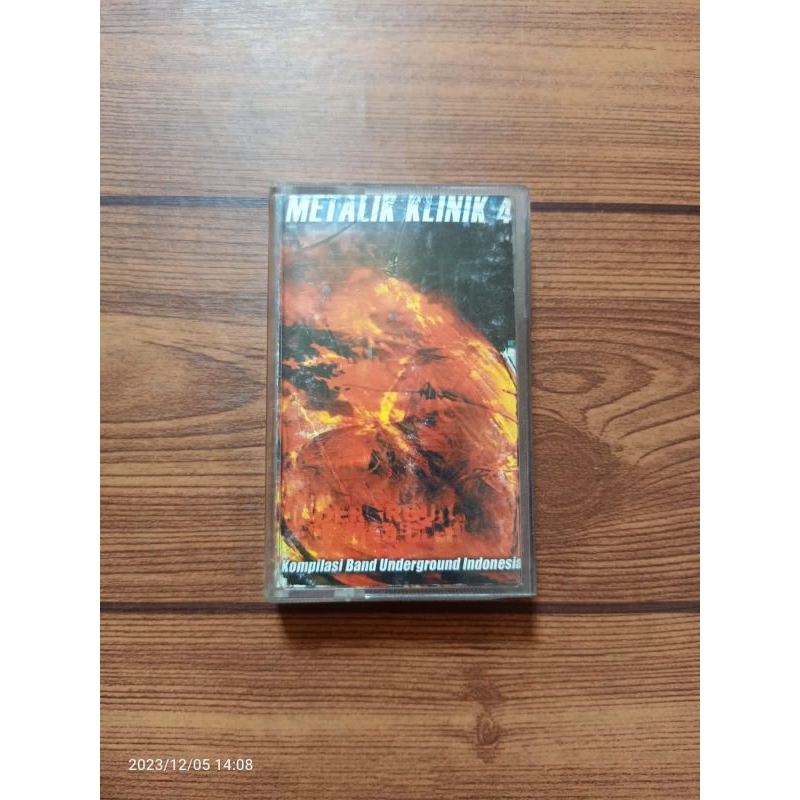 Kaset METALIK KLINIK 4( Authority, Siksa Kubur, Godless, Soul Sick etc )