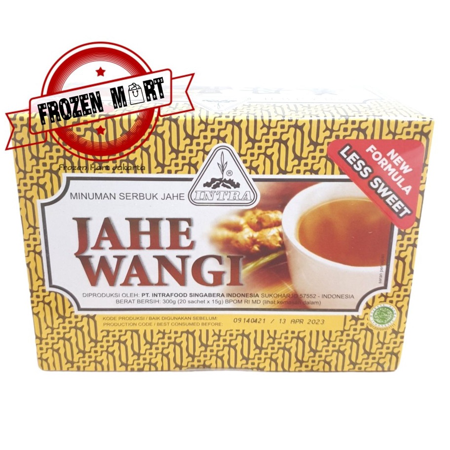 

Murah Banget INTRA Jahe Wangi Box 20 Pcs ( Less Sweet) ➷➷✻✫